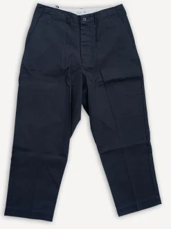 Chino Bio-Baumwolle Twill 300g Relaxed Fit Deep Black CHINO01