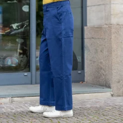 Chino Bio-Baumwolle Twill 300g Relaxed Fit Ink CHINO01