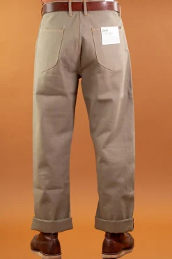 Jack Pants Yarn Dyed Heavy Oxford Green