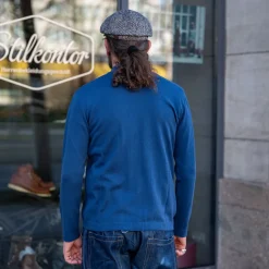 Knitted Shirt Blue