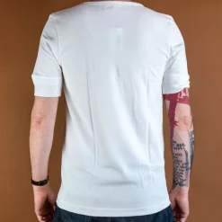 Knopfleistenhemd Kurzarm White