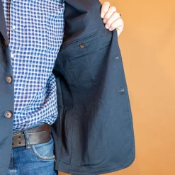 London Jacket Twill Navy