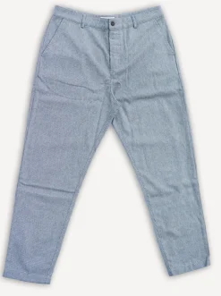 Military Chino Leon Tweed Grey