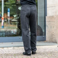 Military Chino Salt ´n Pepper Tweed Black