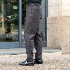 Military Chino Upcycled Tweed Brown