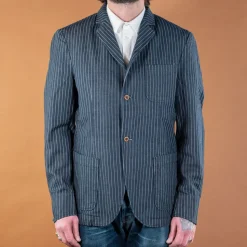 Napoli Jacket Denim gessato