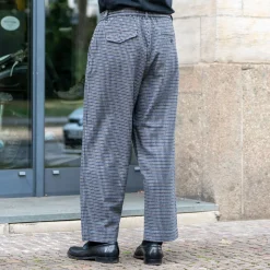 Oxford Pant Houndstooth Charcoal
