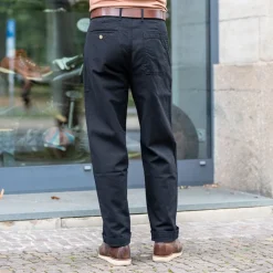 Service Chino Garage Cotton Black