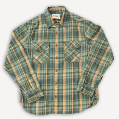 Wells Shirt Plaid Green