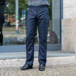 Wool Pants 101 Blue Striped